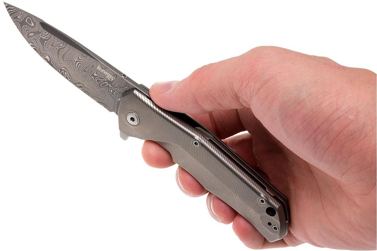 LionSteel TRE DR GY Titanium, Raindrop-damast