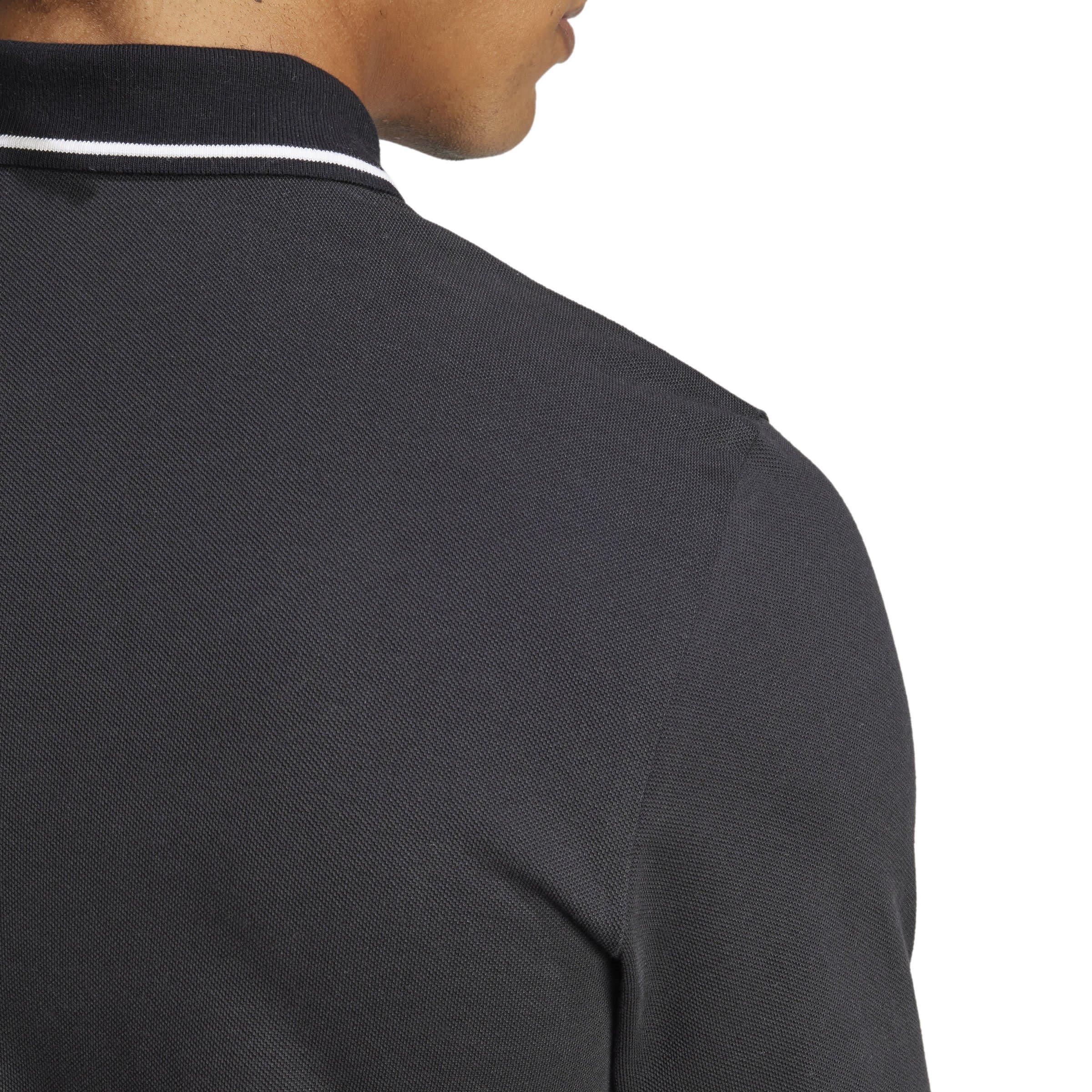 adidas Essentials Mens Cotton 3-Stripes Polo Shirt