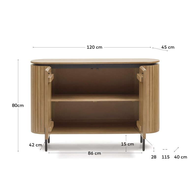 Kave Home Licia dressoir 120x80