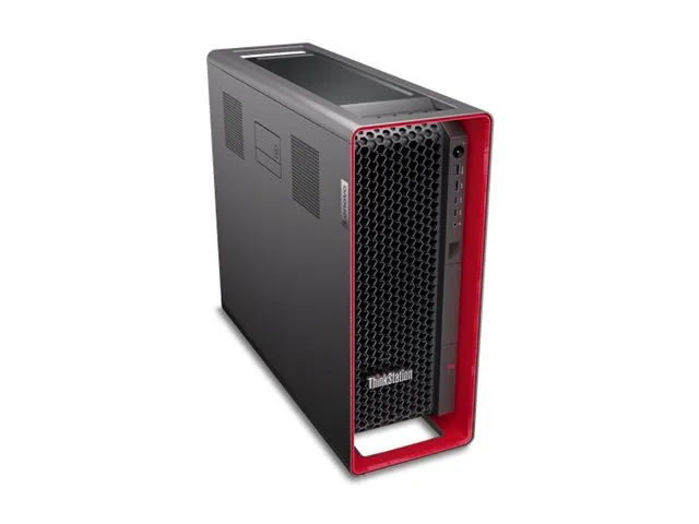 Lenovo ThinkStation P8 30HH - Tower 1 x Ryzen ThreadRipper PRO 7945WX / op til 5.3 GHz - AMD PRO - RAM 64 GB - SSD 1 TB - TCG Opal Encryption, NVMe, Performance - Gigabit Ethernet, 10 Gigabit Ethernet, 2.5 Gigabit Ethernet - Win 11 Pro - skærm: ingen