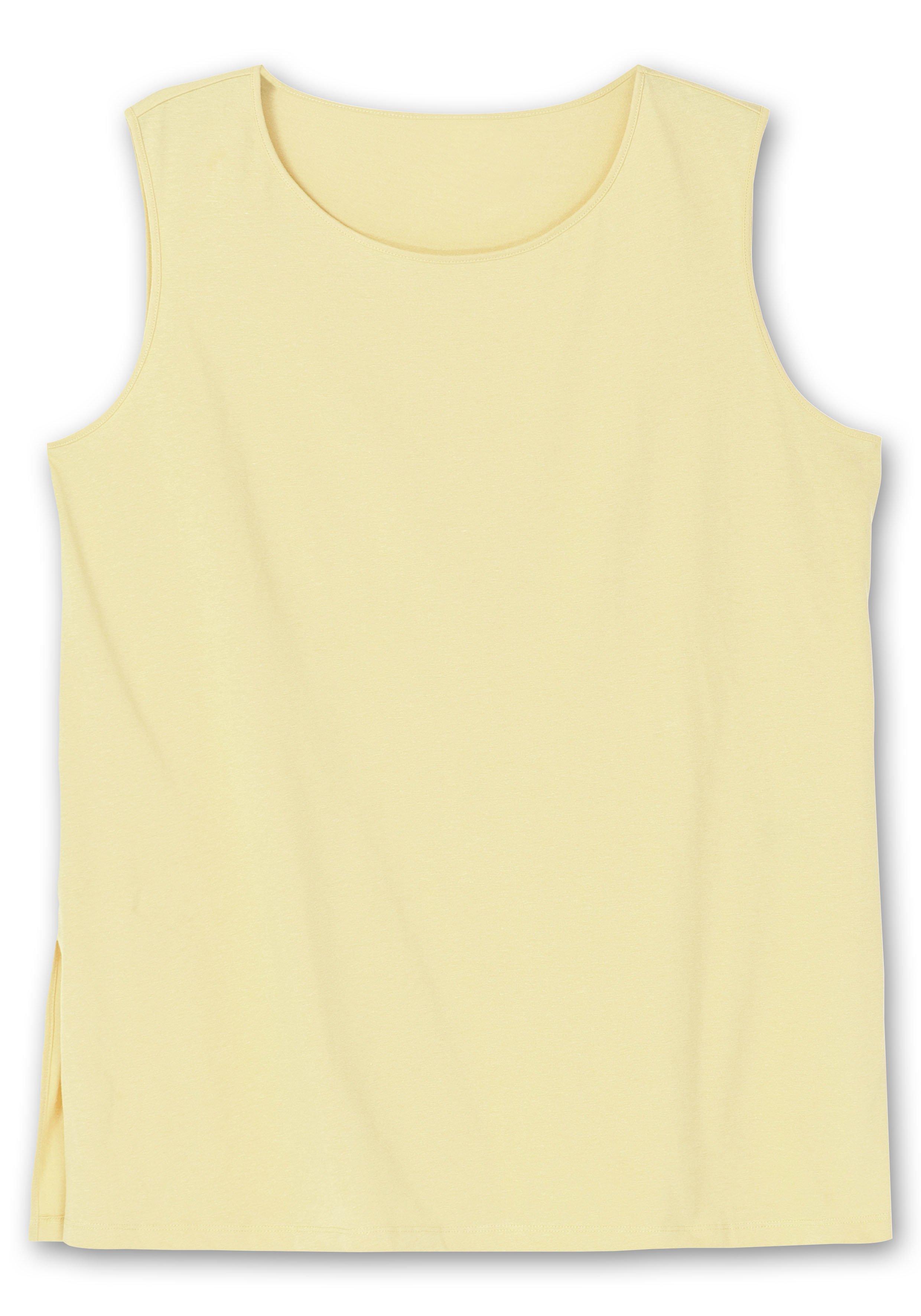 Longtop mit extralangen Seitenschlitzen