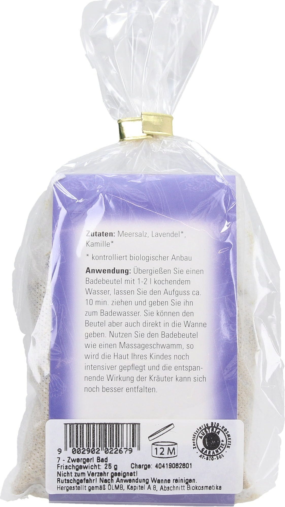 Österr. Bergkräuter  Bio 7-Zwergerl Kinderbad, 25 g
