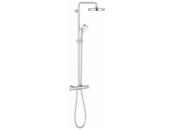 GROHE Tempesta Cosmopolitan 210 Brusesystem med termostat til væg - 27922001