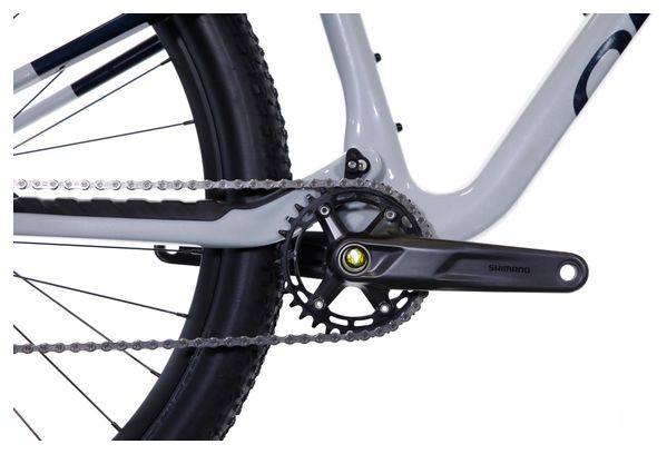 VTT Tout-Suspendu Orbea Oiz M30 Shimano Deore/SLX 12V 29'' Gris Silver Bleu Carbon View 2024