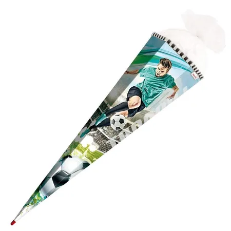 Roth Schultüte Fußballstar 85cm 6-eckig