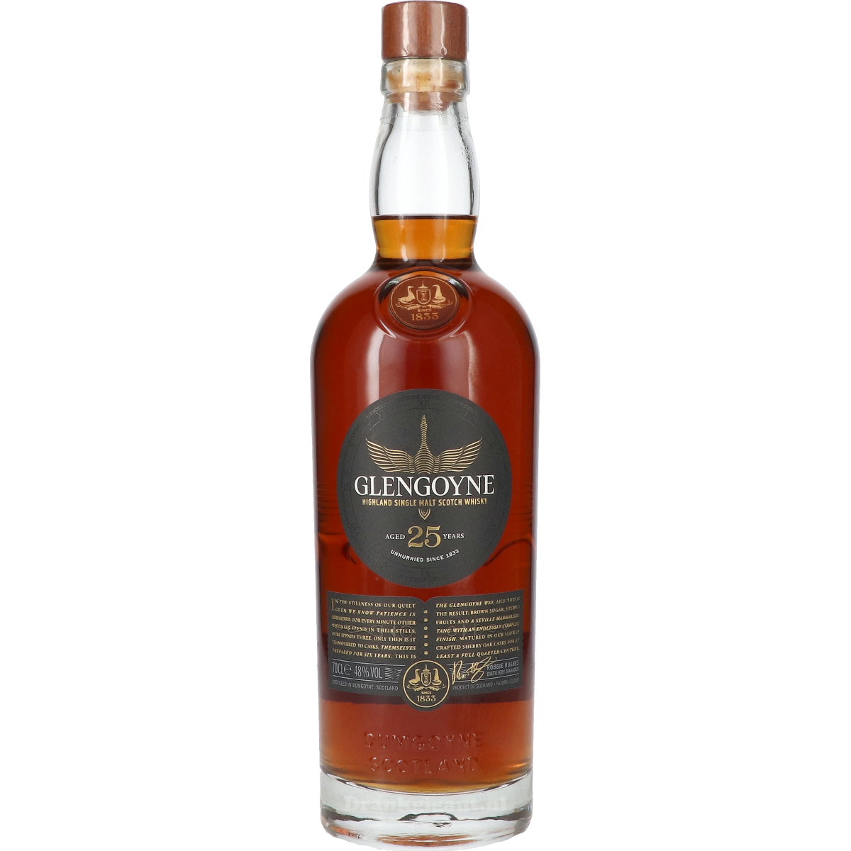Glengoyne 25 Year In Woodenbox 70 cl