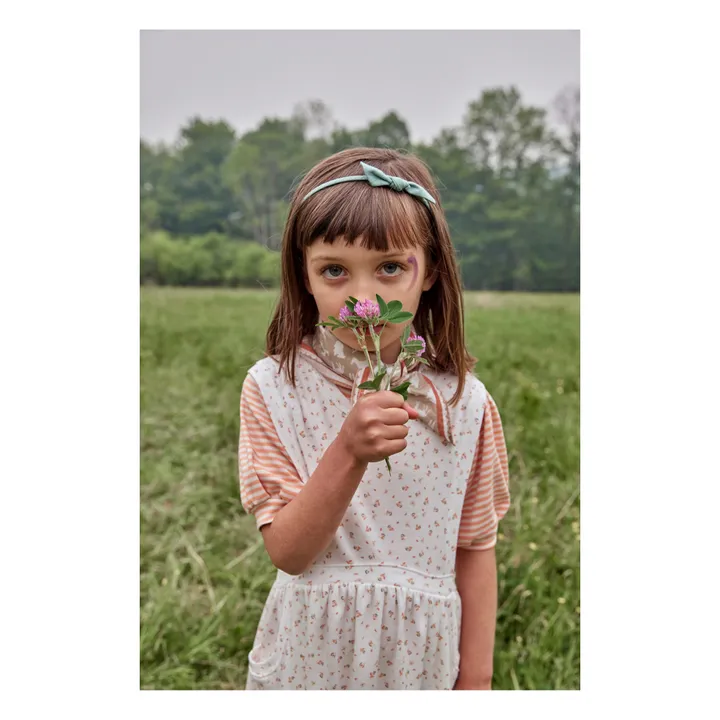 Soor Ploom Robe Fleurie Dunes | Blanc