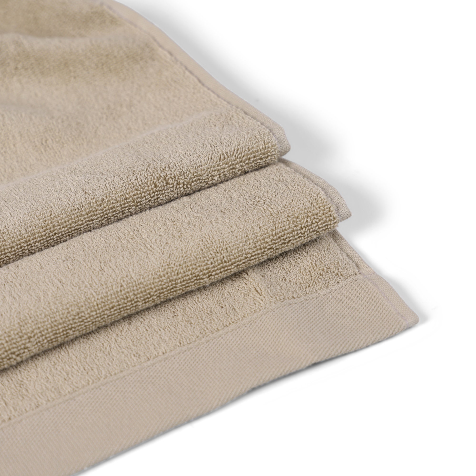 Gastendoek pistachio green 30x50 cm - set van 6
