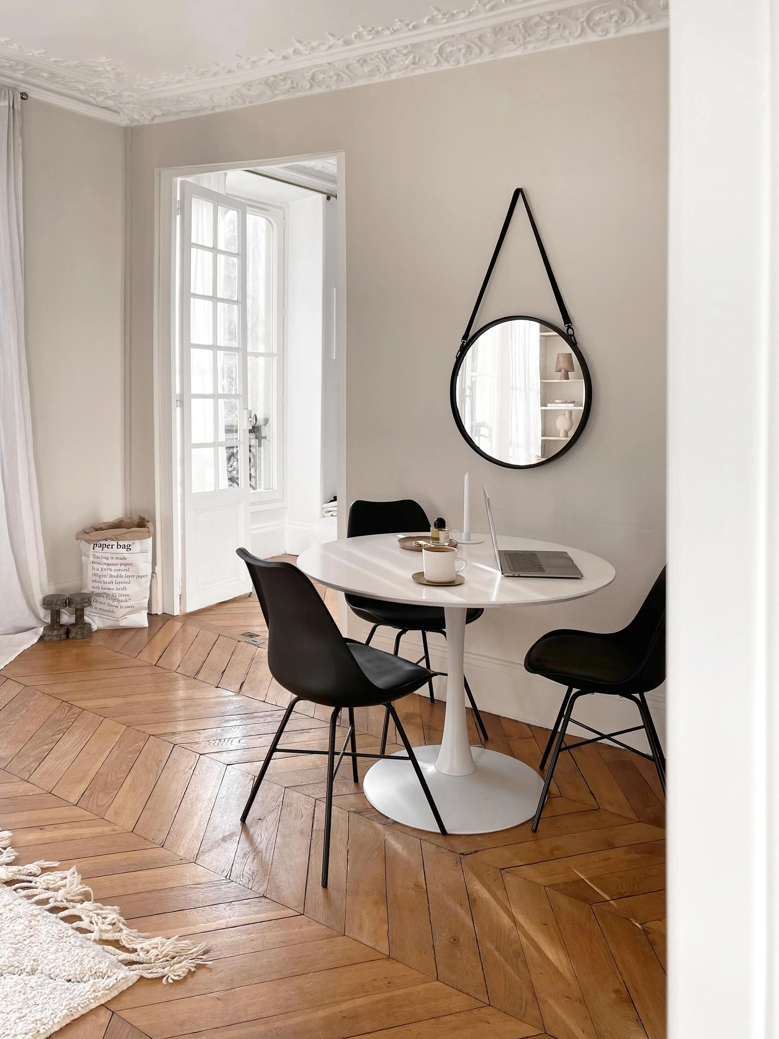 Kunstleren stoelen Eris, 2 stuks