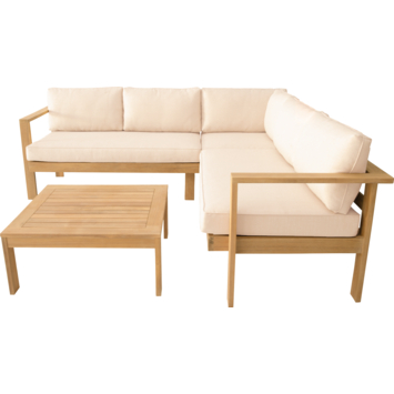 Wakefield loungeset Bali hout