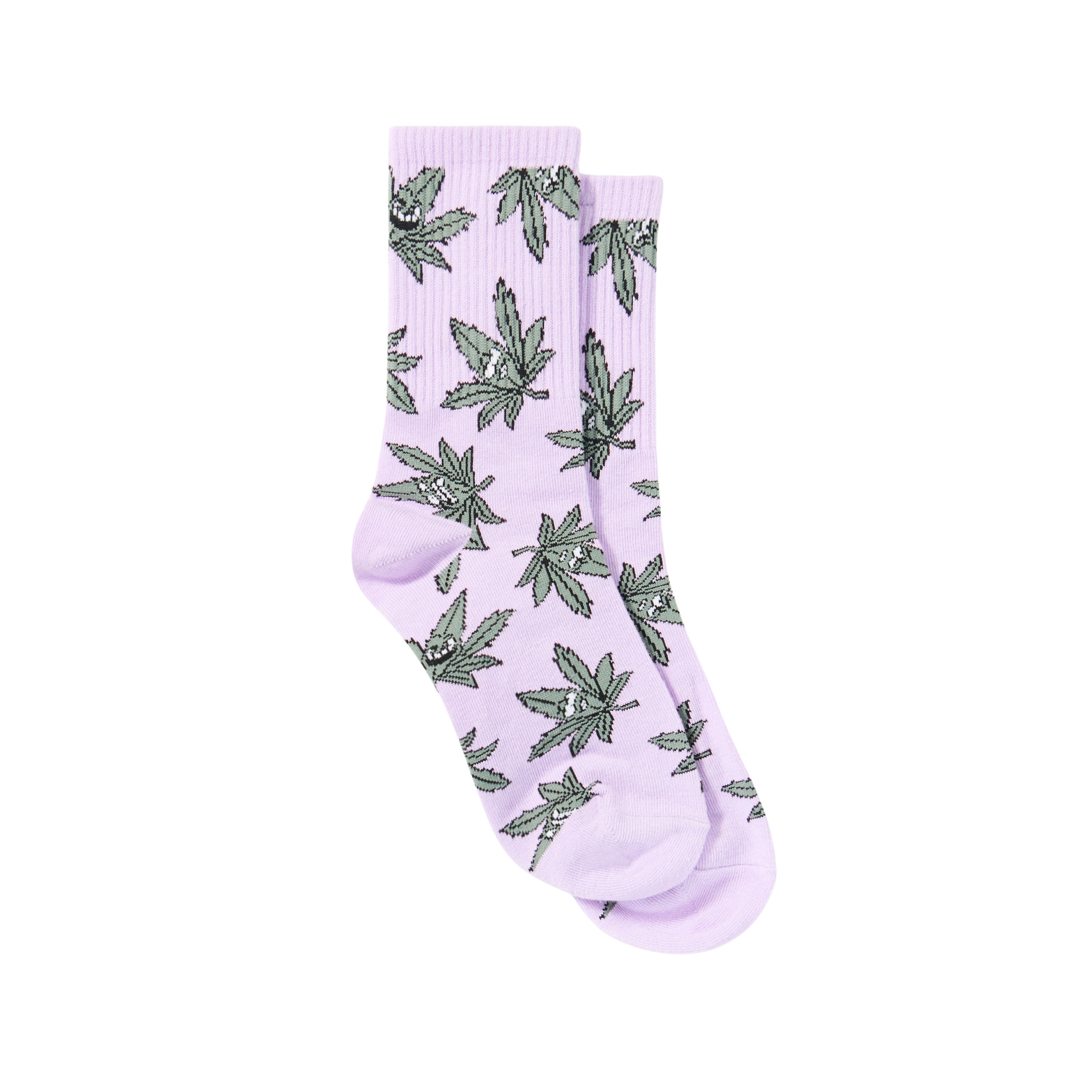 Chaussettes à motifs cannabis