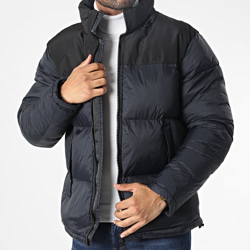 Doudoune Capuche 23104 Bleu Marine
