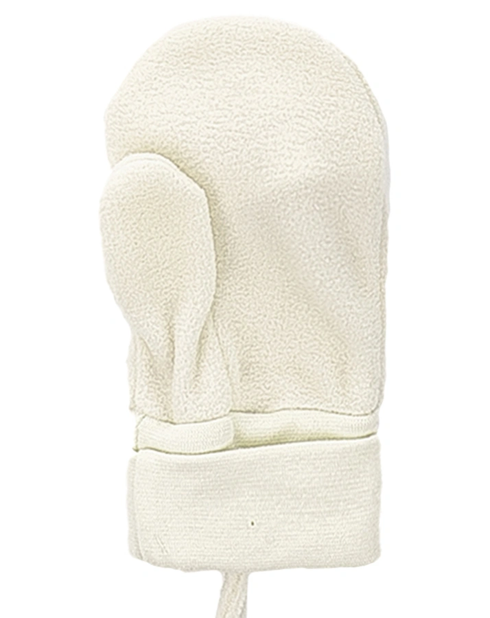Fleece-Fäustlinge MINI in wollweiß