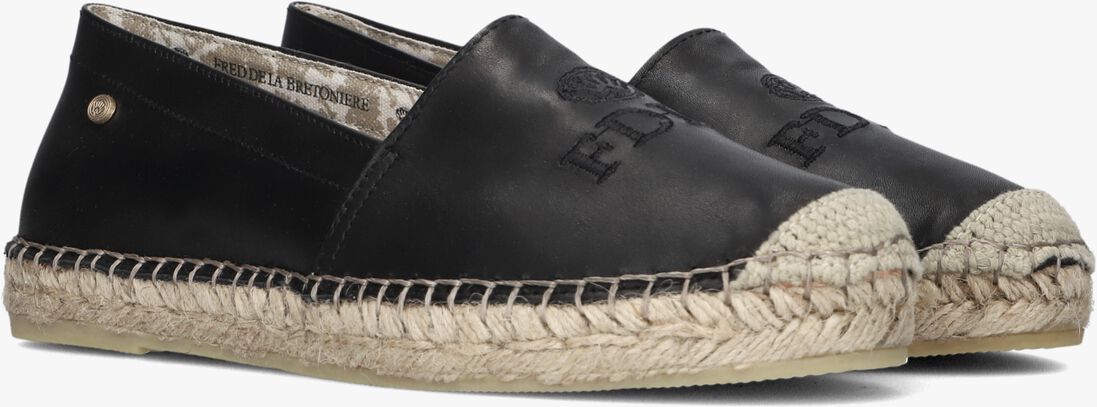 FRED DE LA BRETONIERE zwarte fred de la bretoniere espadrilles 152010254