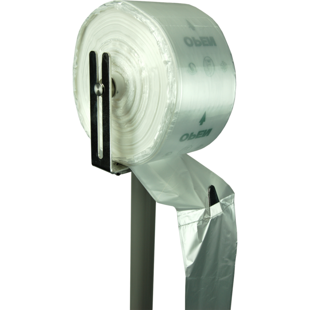 Zak, AGF-zak, HDPE, 20/ 9x51cm, 8my, transparant