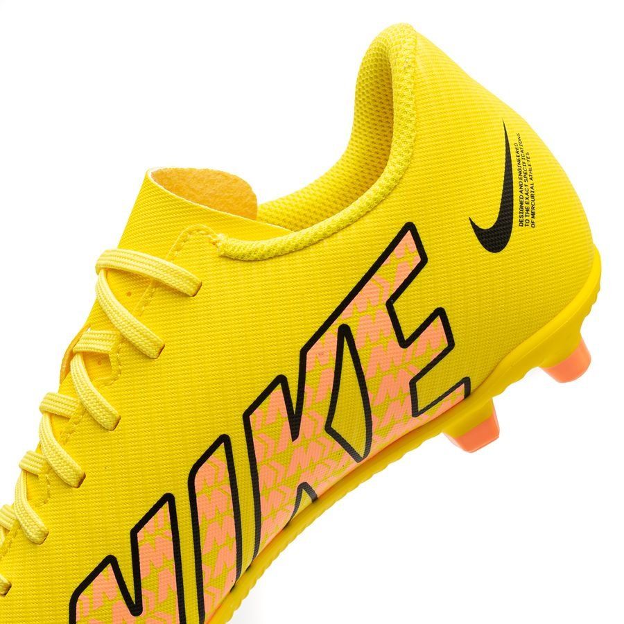 Nike Mercurial Vapor 15 Club MG Lucent - Jaune/Crépuscule Enfant