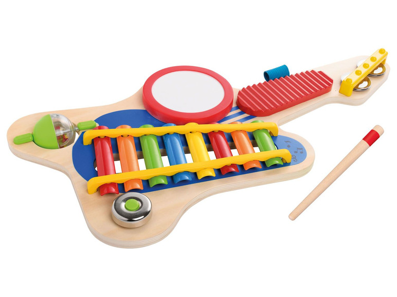 Houten speelgoedgitaar