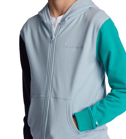 DC Cardigan m. H?tte - Riot 2 -  Light Blue