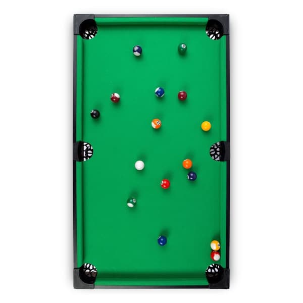 Biljardbord for spill, 92 x 52 x 19 cm, modell NS-806