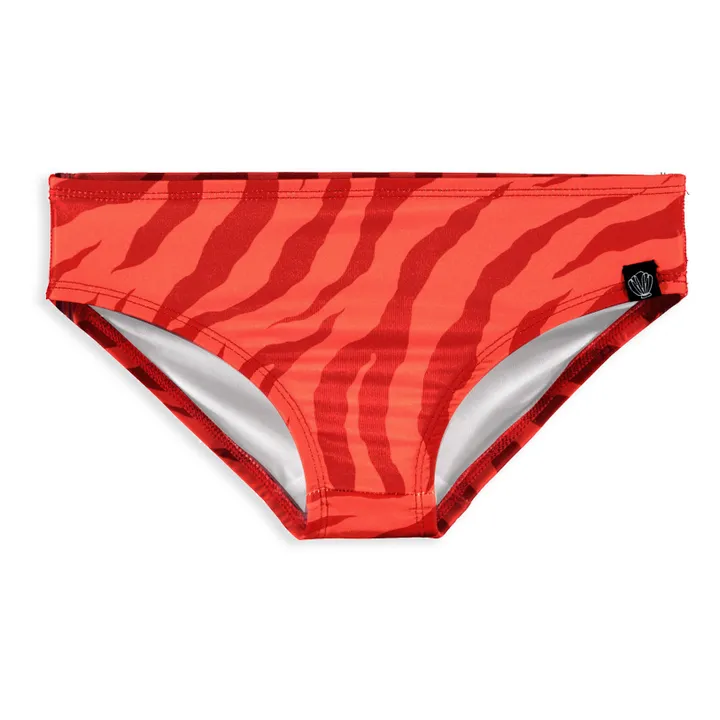 Beach & Bandits Culotte de Bain Anti-UV Stripes of Love | Rouge