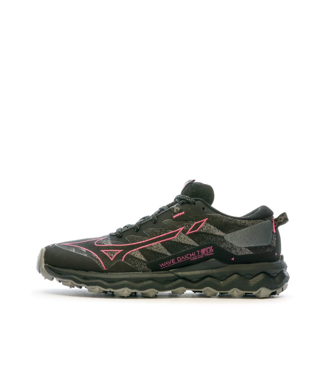 Chaussures de Trail Noires Femme Mizuno Wave Daichi