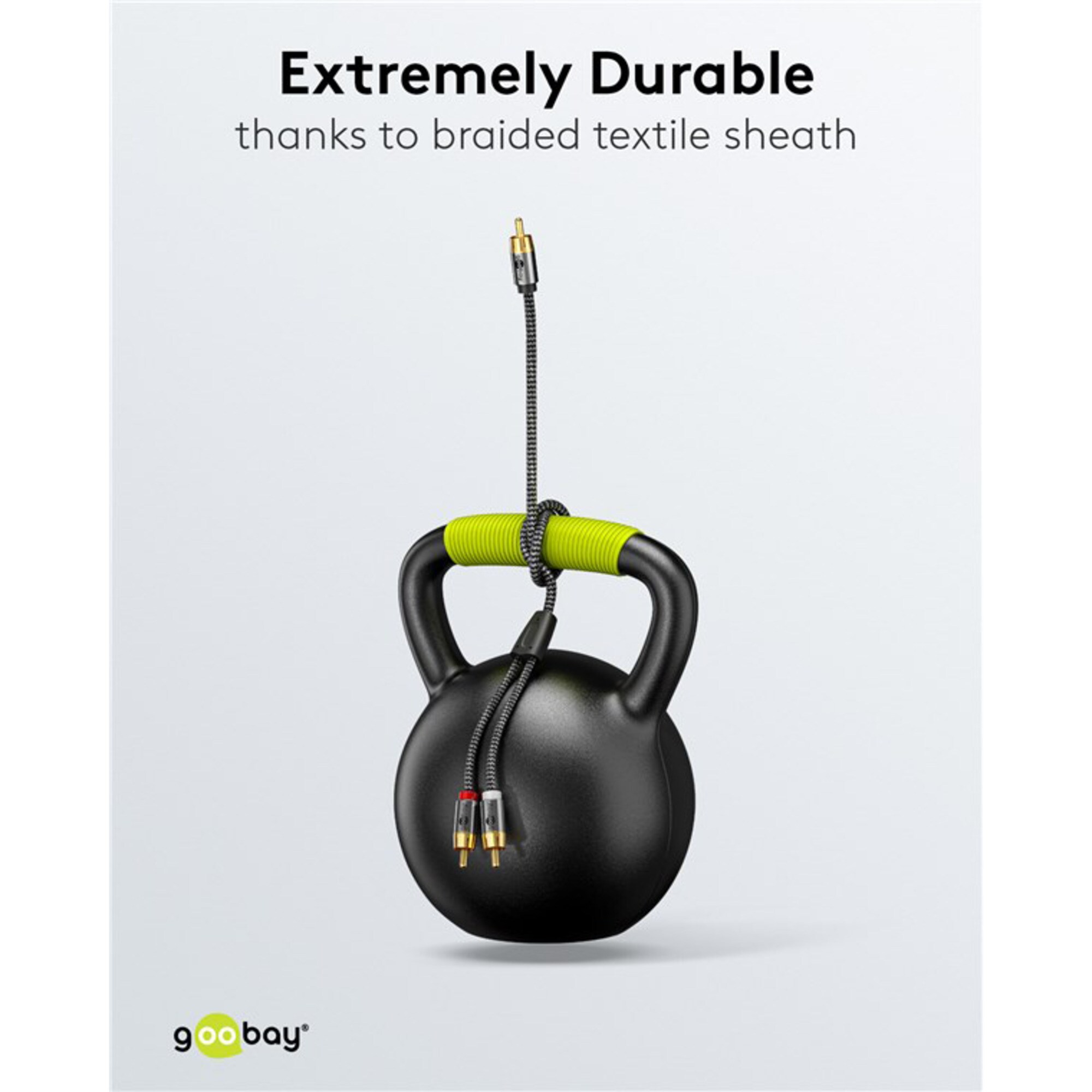 goobay Kabel Plus Cinch Y-Kabel
