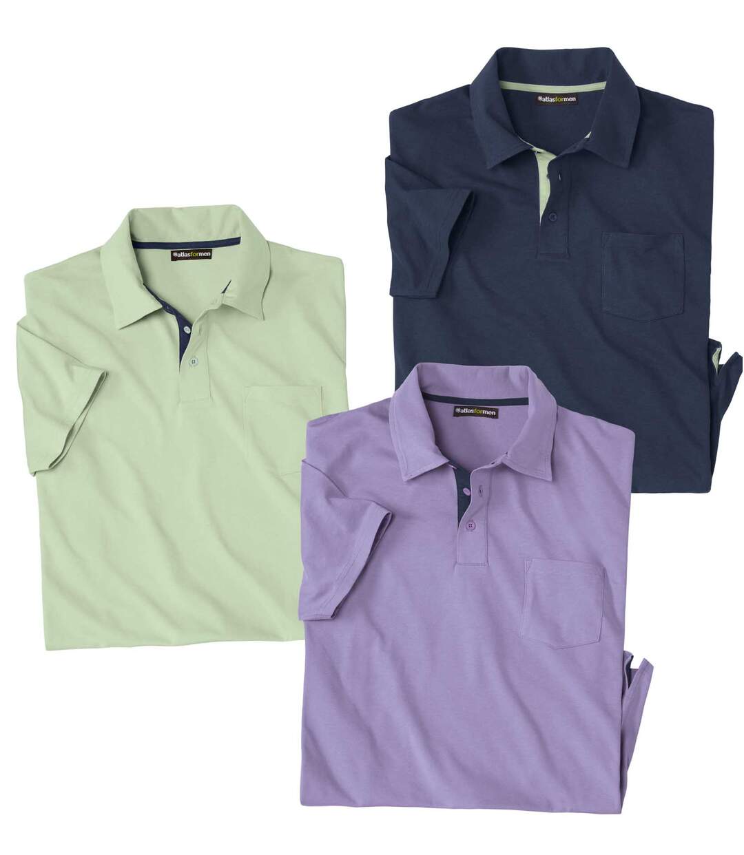 Lot de 3 Polos Casual