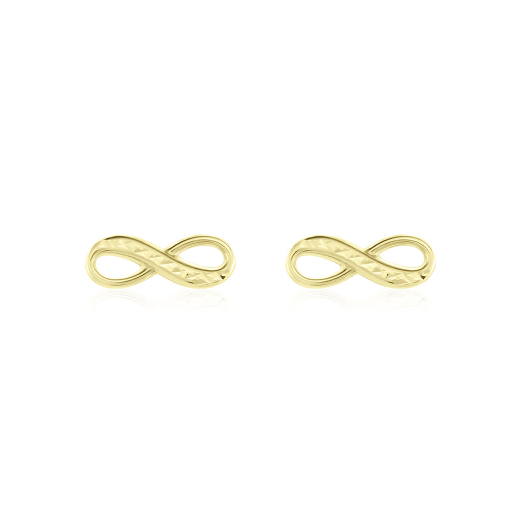 Boucles D'oreilles Puces Ferrera Or Jaune
