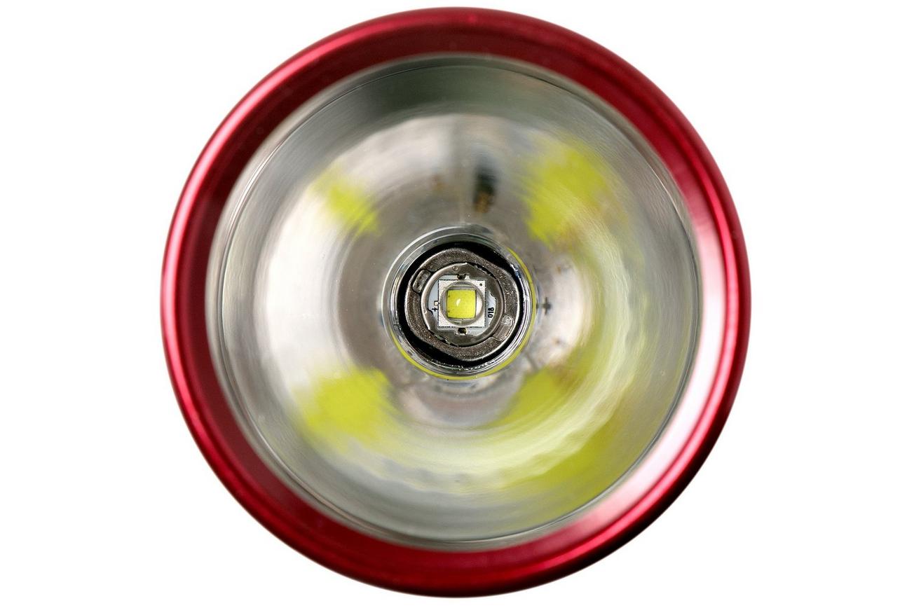 Maglite ML300L MagLed zaklamp 3-D cell, rood