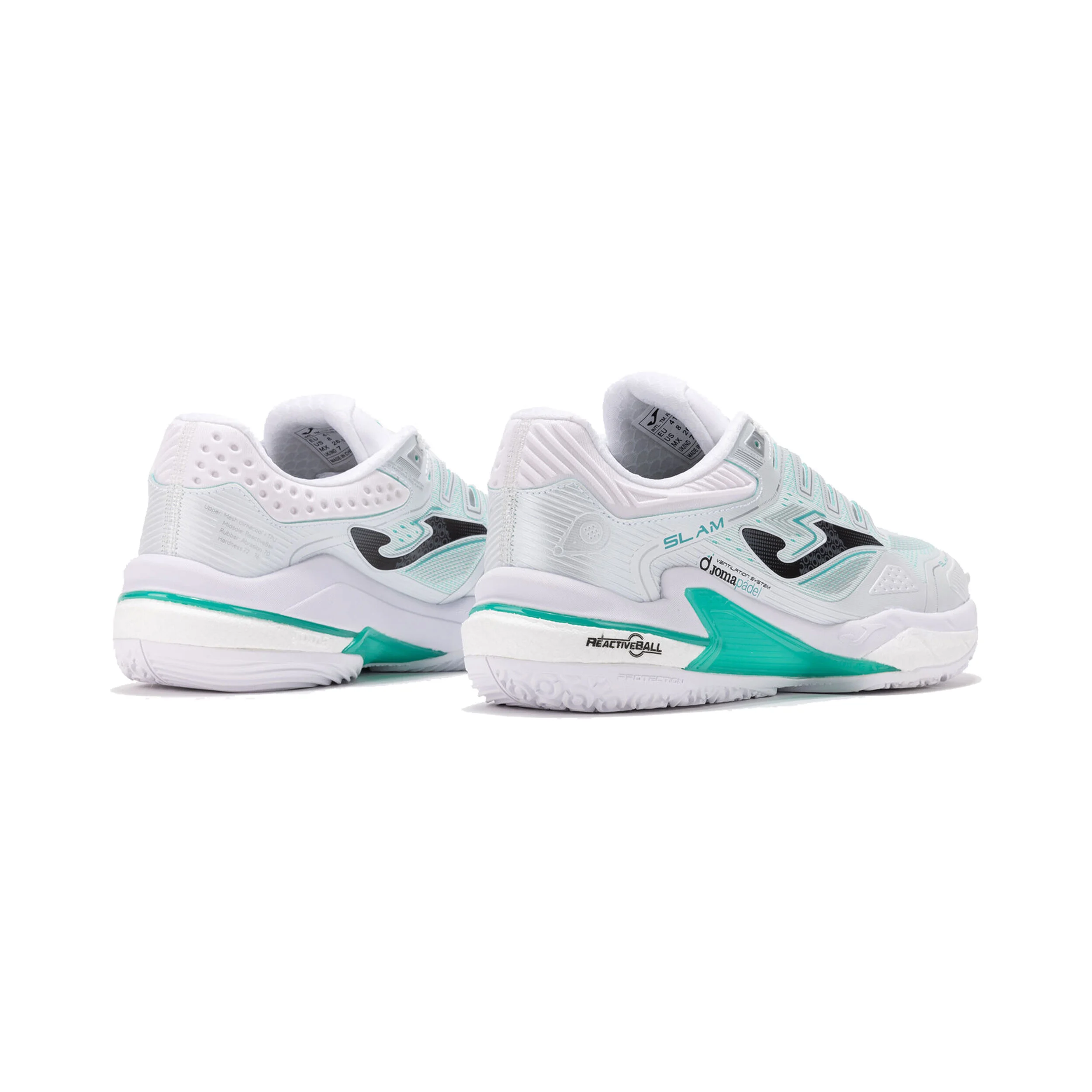 Joma SLAM Chaussures Padel Hommes - Blanc