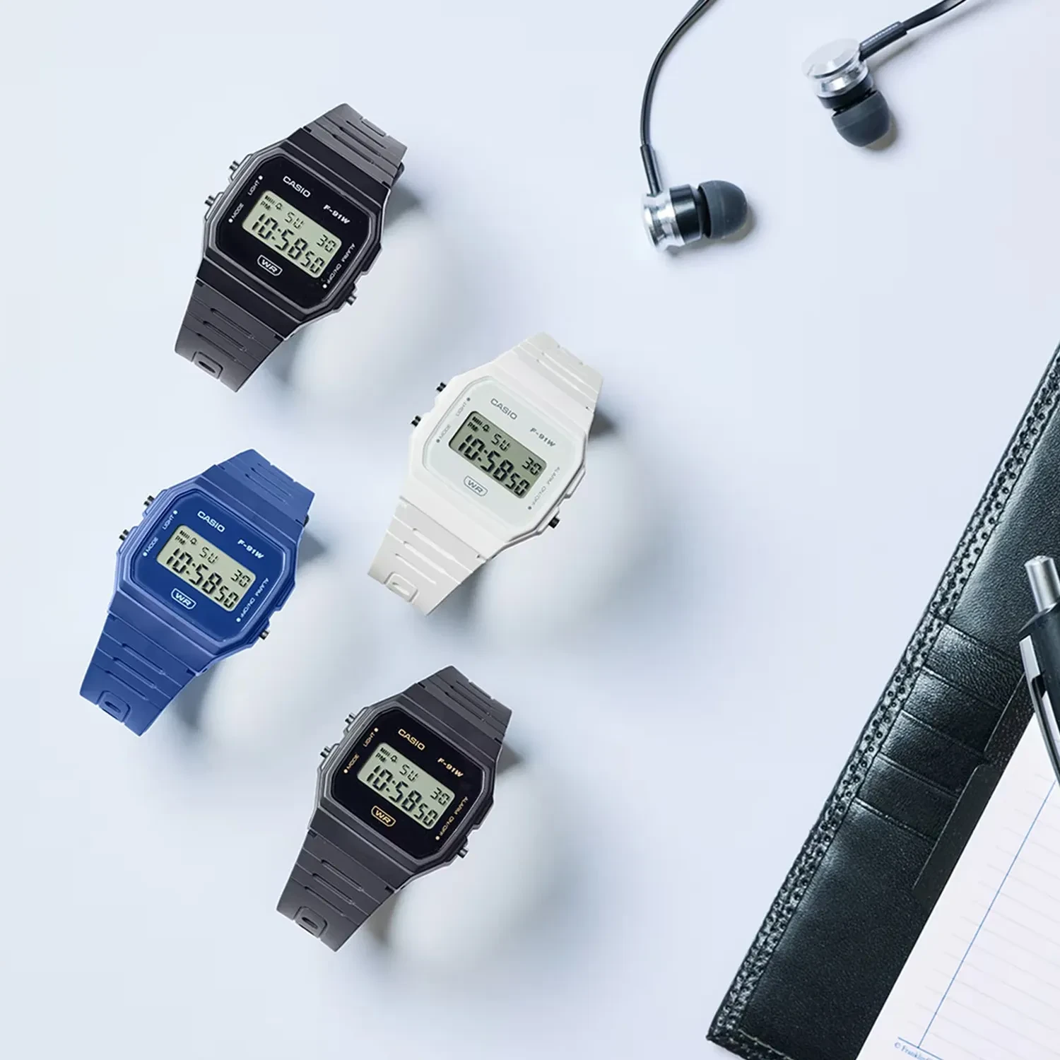 Casio Timeless F-91WB-2A1EF