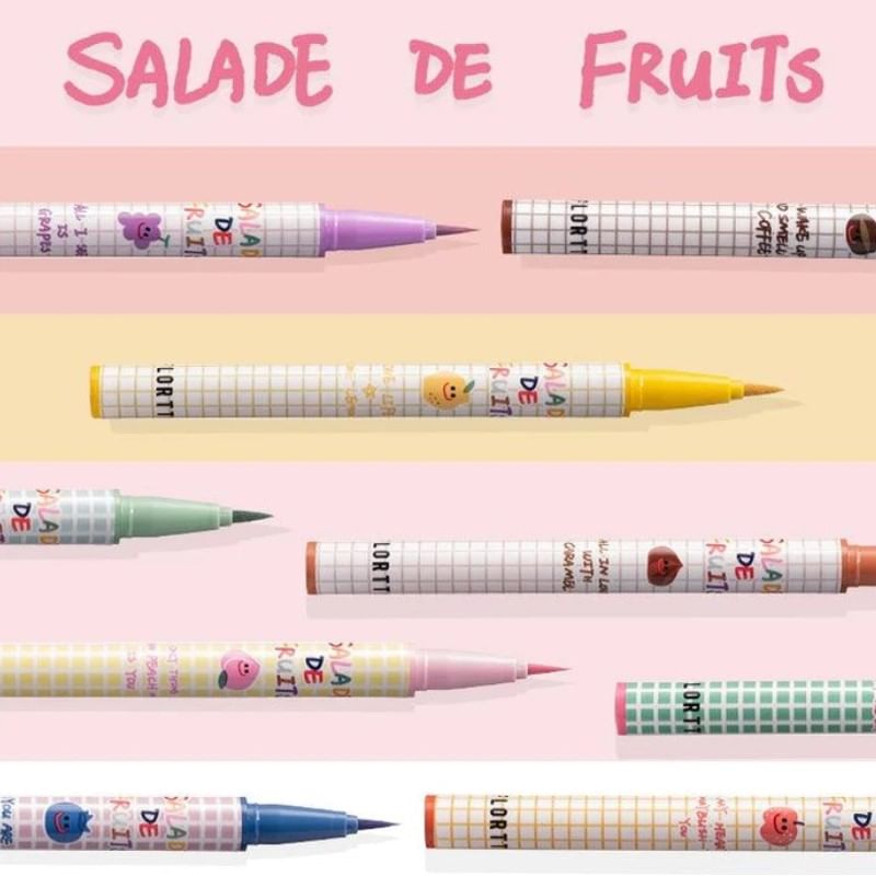 FLORTTE - Fruitige vloeibare eyeliner - 4 kleuren