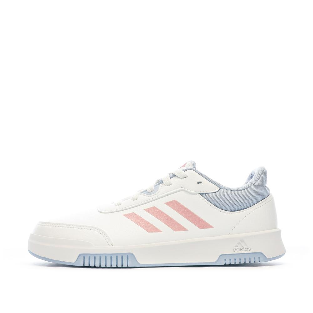 Adidas Baskets Blanches/Rose Femme Adidas Tensaur Sport 2.0 K
