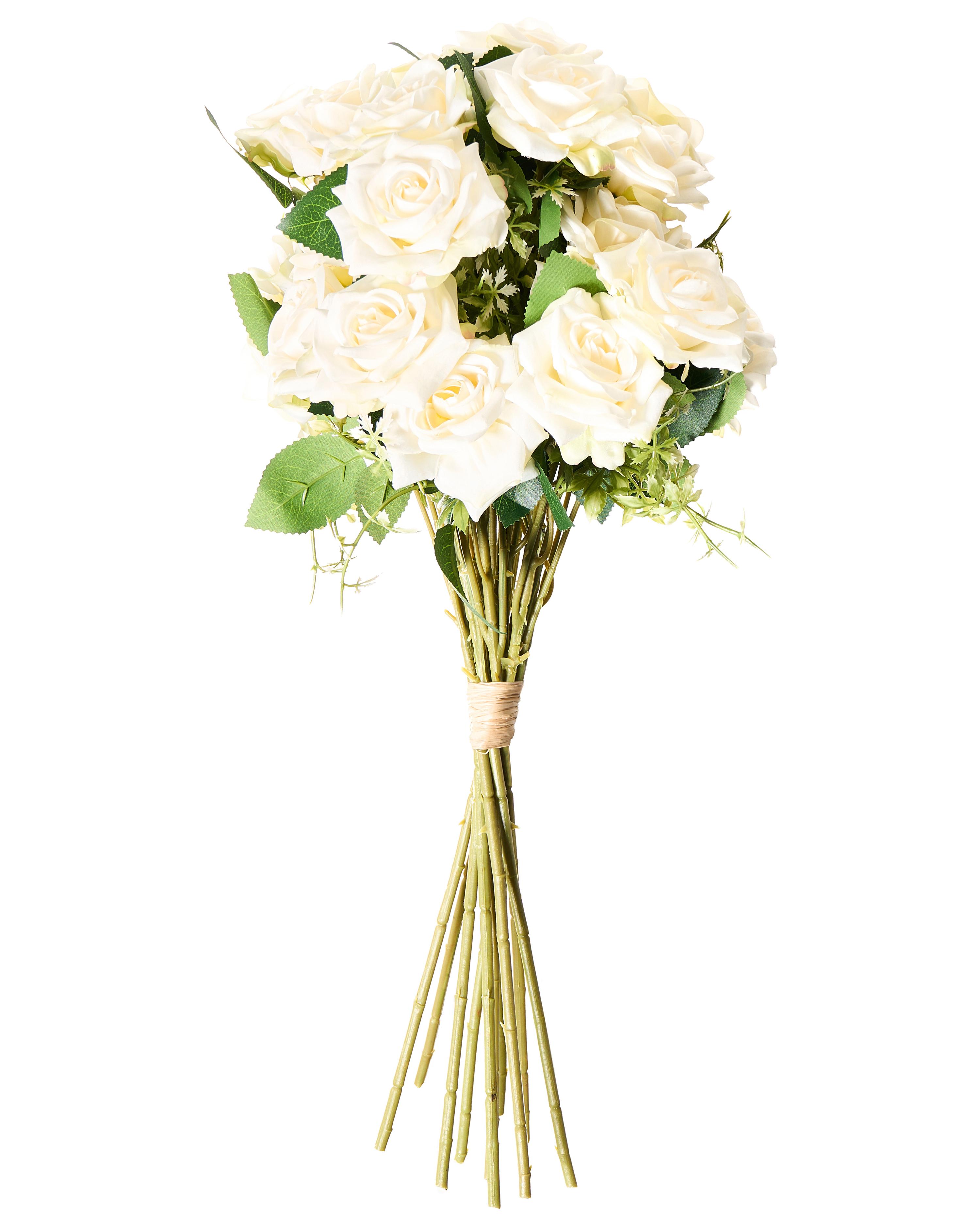 Kunstbloemenboeket LAPAS 55 cm Wit
