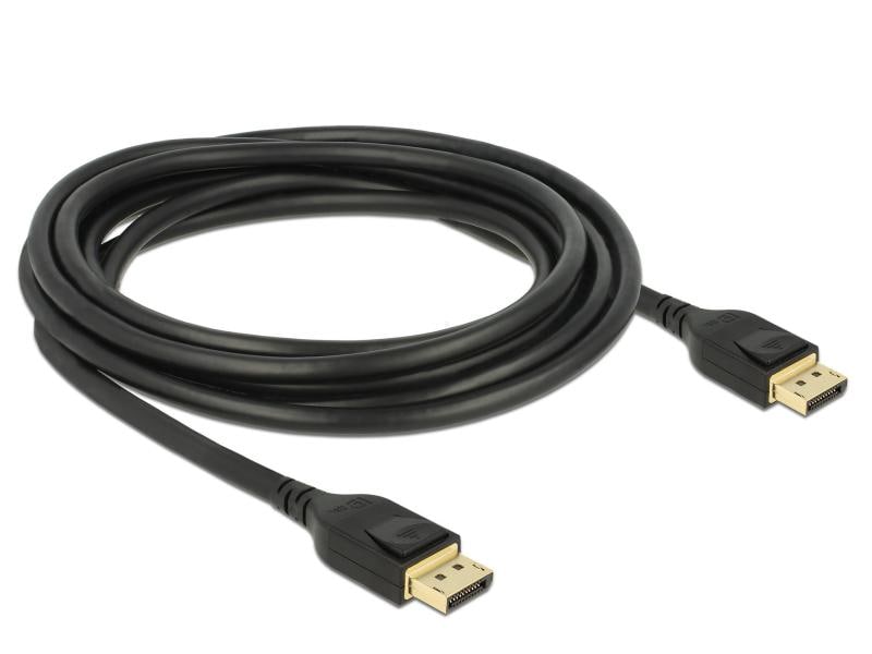 Delock Kabel DisplayPort – DisplayPort, 3 m DPv1.4, 8K/60Hz Delock DisplayPort Kabel 8K 60 Hz 2 m DP 8K zertifiziert
