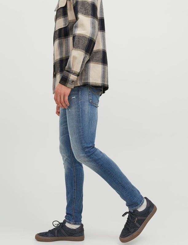 JACK & JONES Liam Seal loose fit - heren jeans - denimblauw