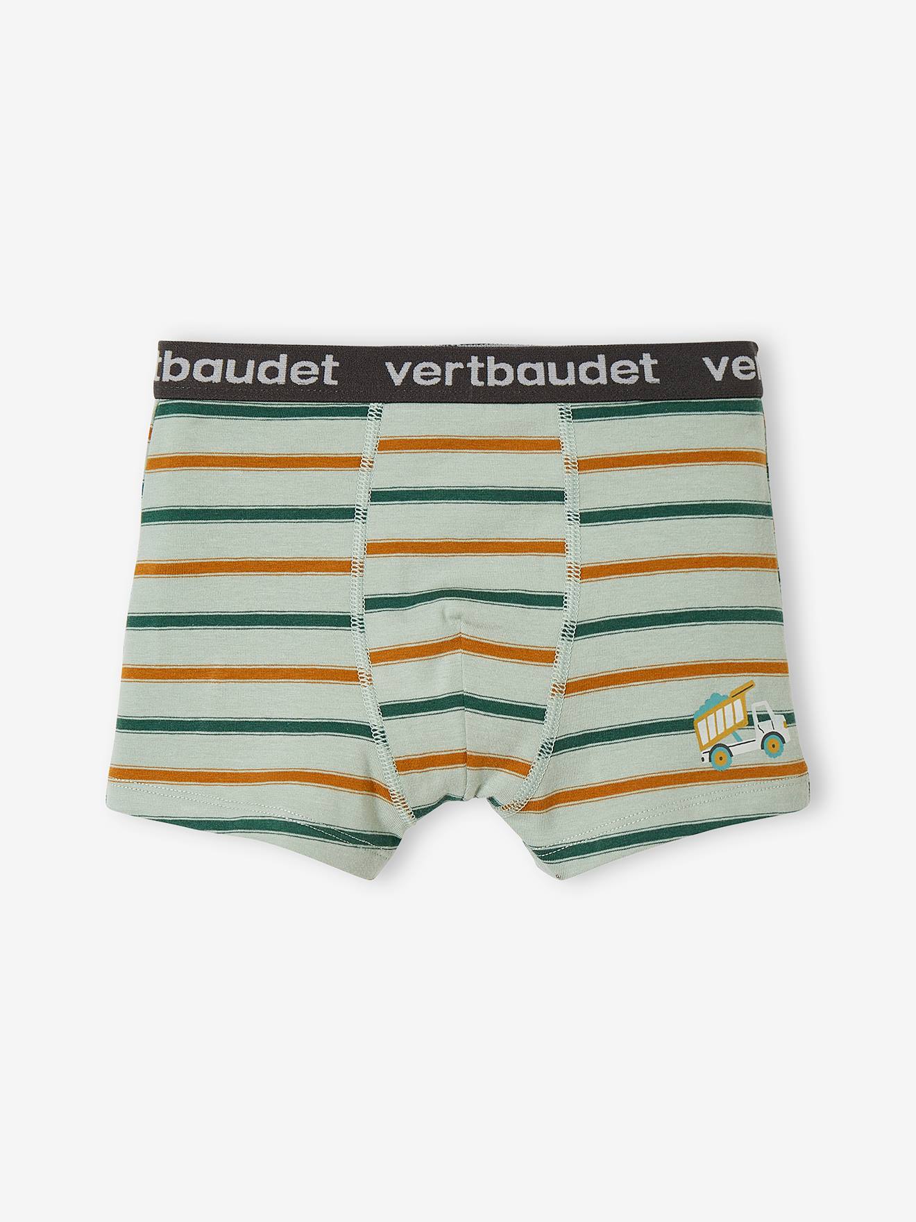 Conjunto de 3 cuecas boxer elásticas 