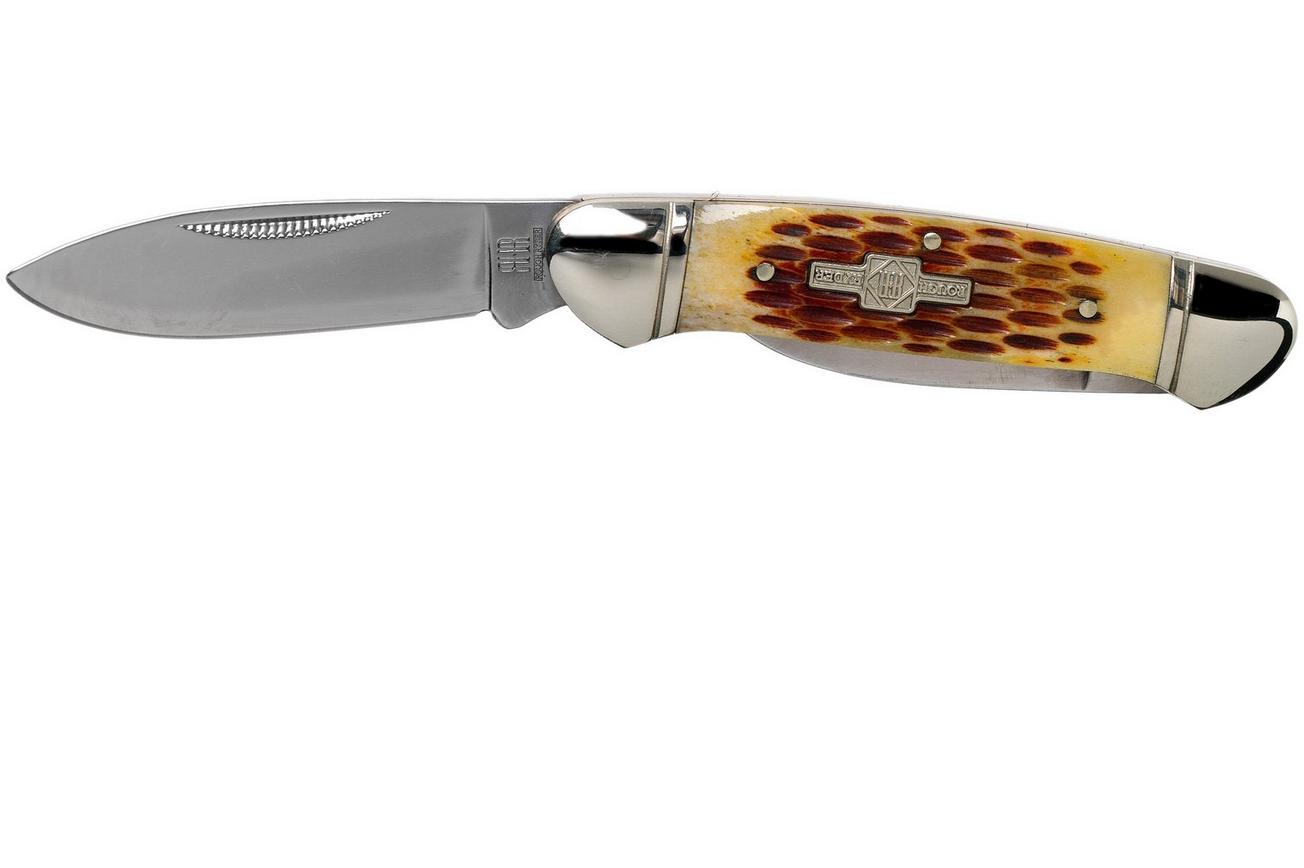 Rough Ryder Canoe Amber Bone RR048 slipjoint zakmes