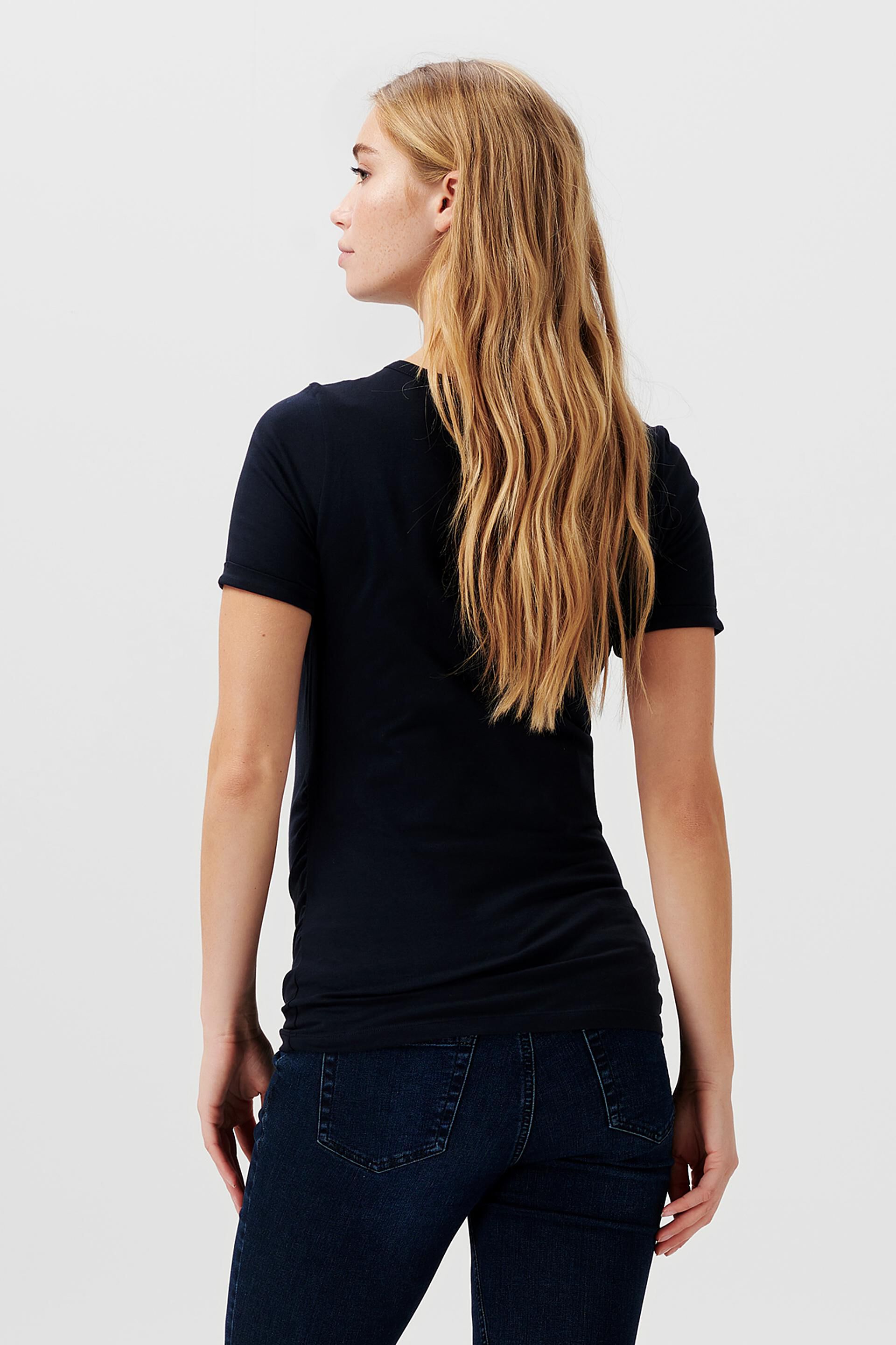T-shirt à imprimé cœur sur la poitrine