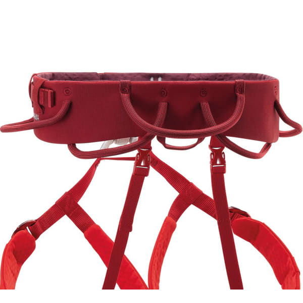 Baudrier escalade PETZL ADJAMA DARK RED