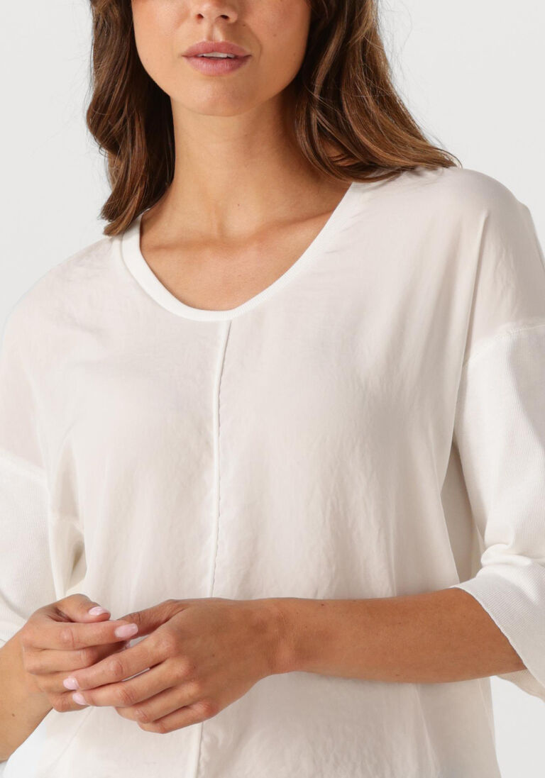 witte marc cain essentials t-shirt +e 55.01 j29