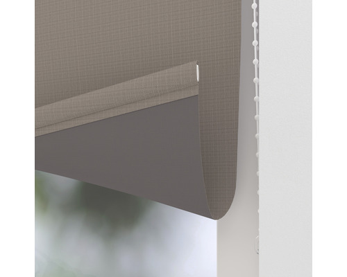 Soluna verduisterend rolgordijn D6, structuurbruin, 60x190 cm