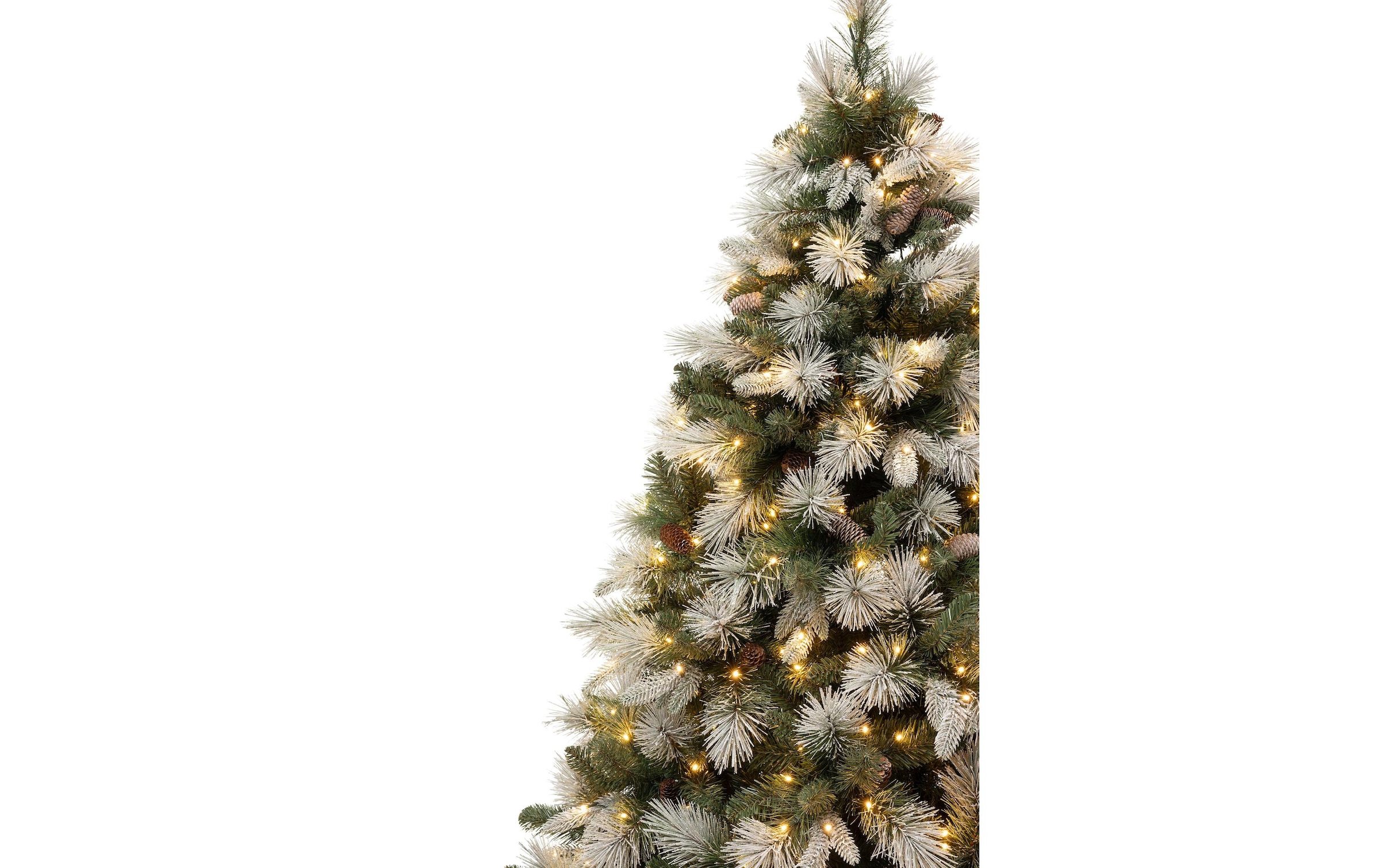 STT LED Baum »Frosted 600 LEDs« Warmweiss