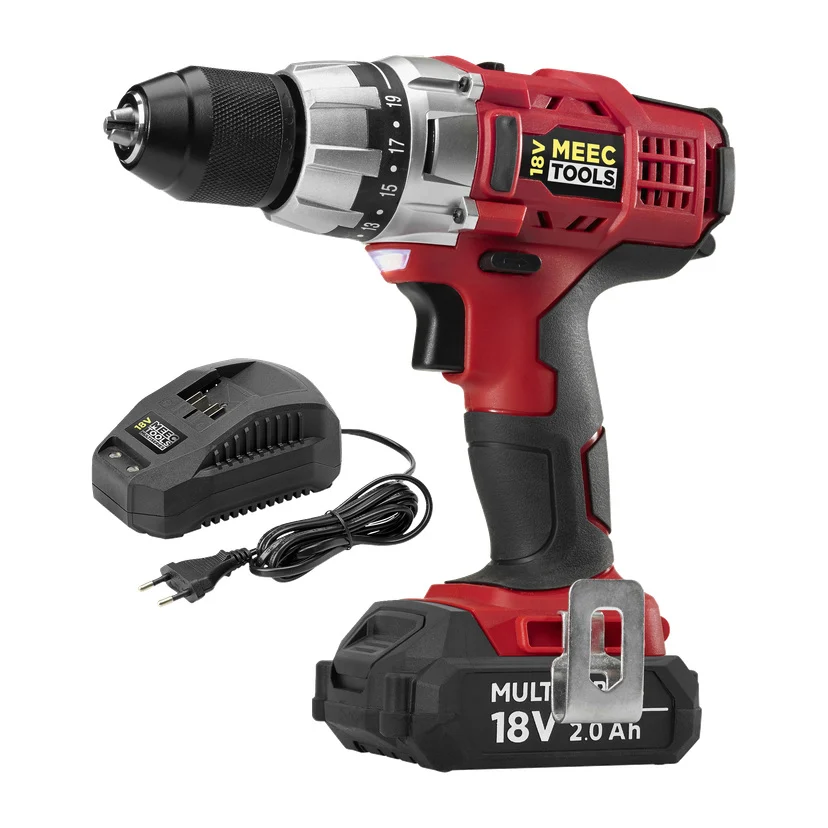Batteridrevet drill 35 Nm 2,0 Ah 18 V