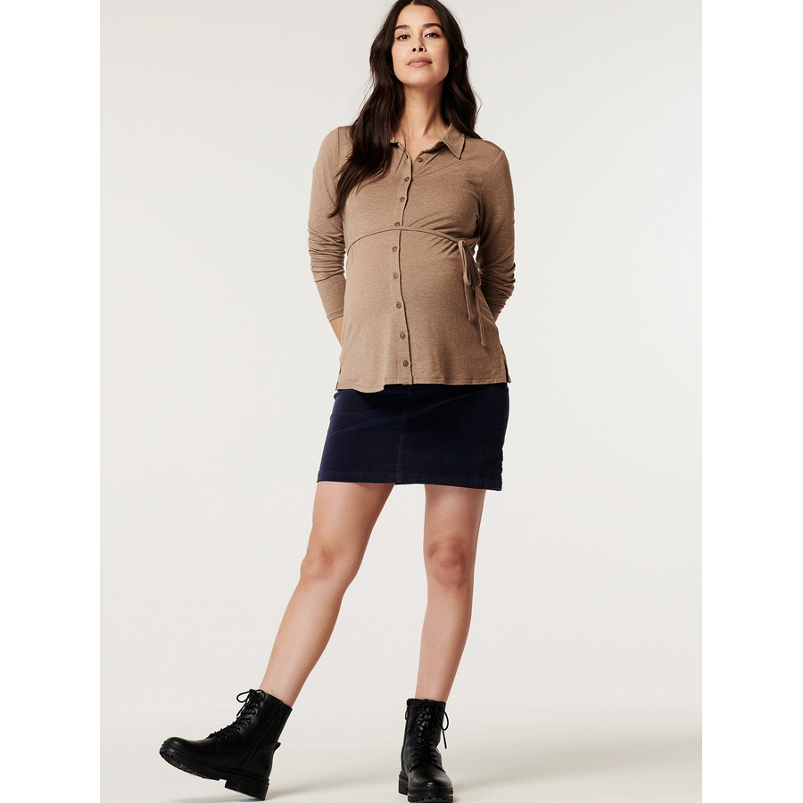Esprit Still-Shirt Taupe Grey