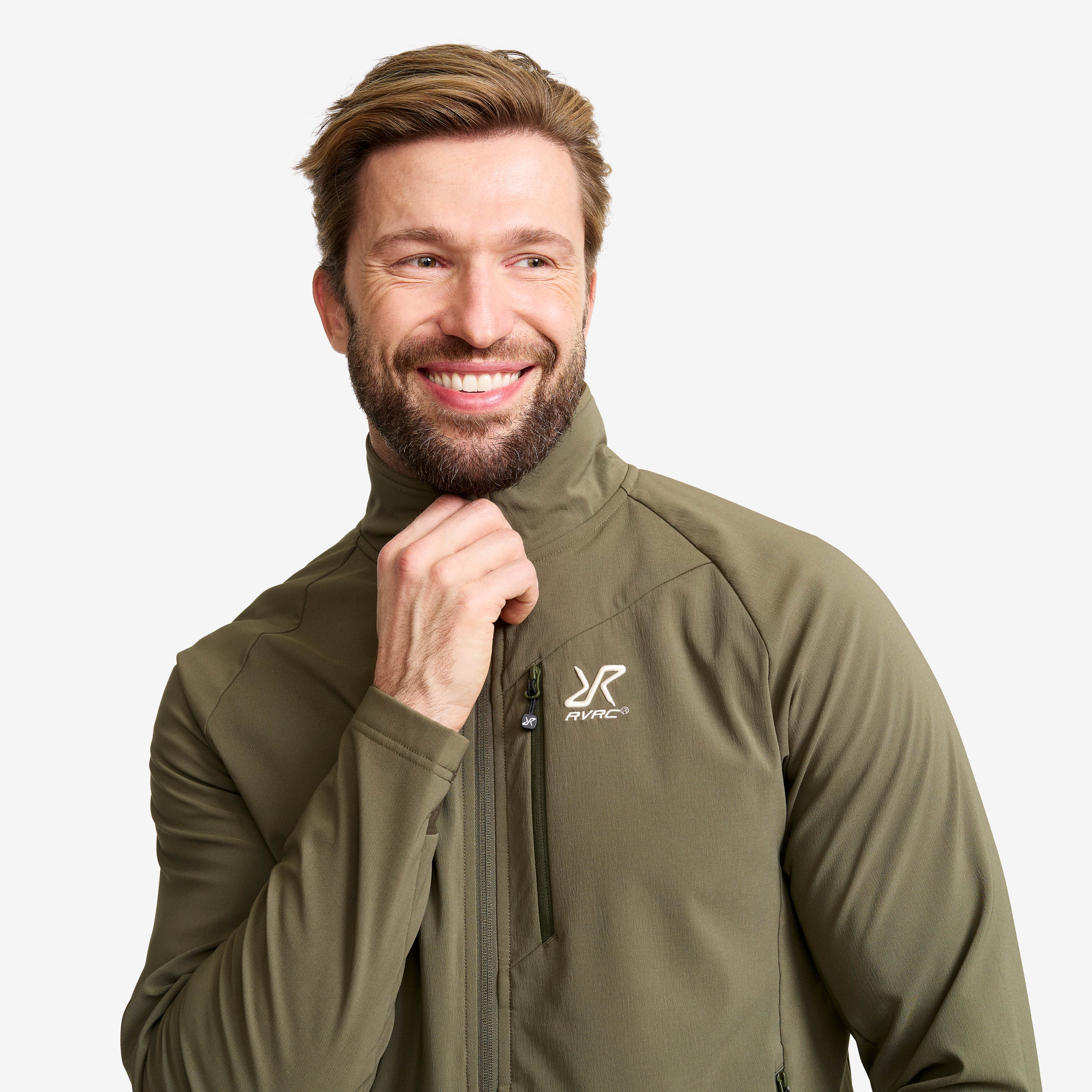 Exciter Light Softshell Jacket Herre Grape Leaf