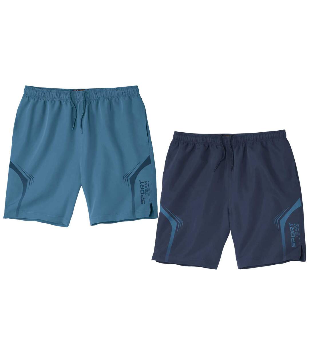 Lot de 2 Shorts Microfibre Sporting