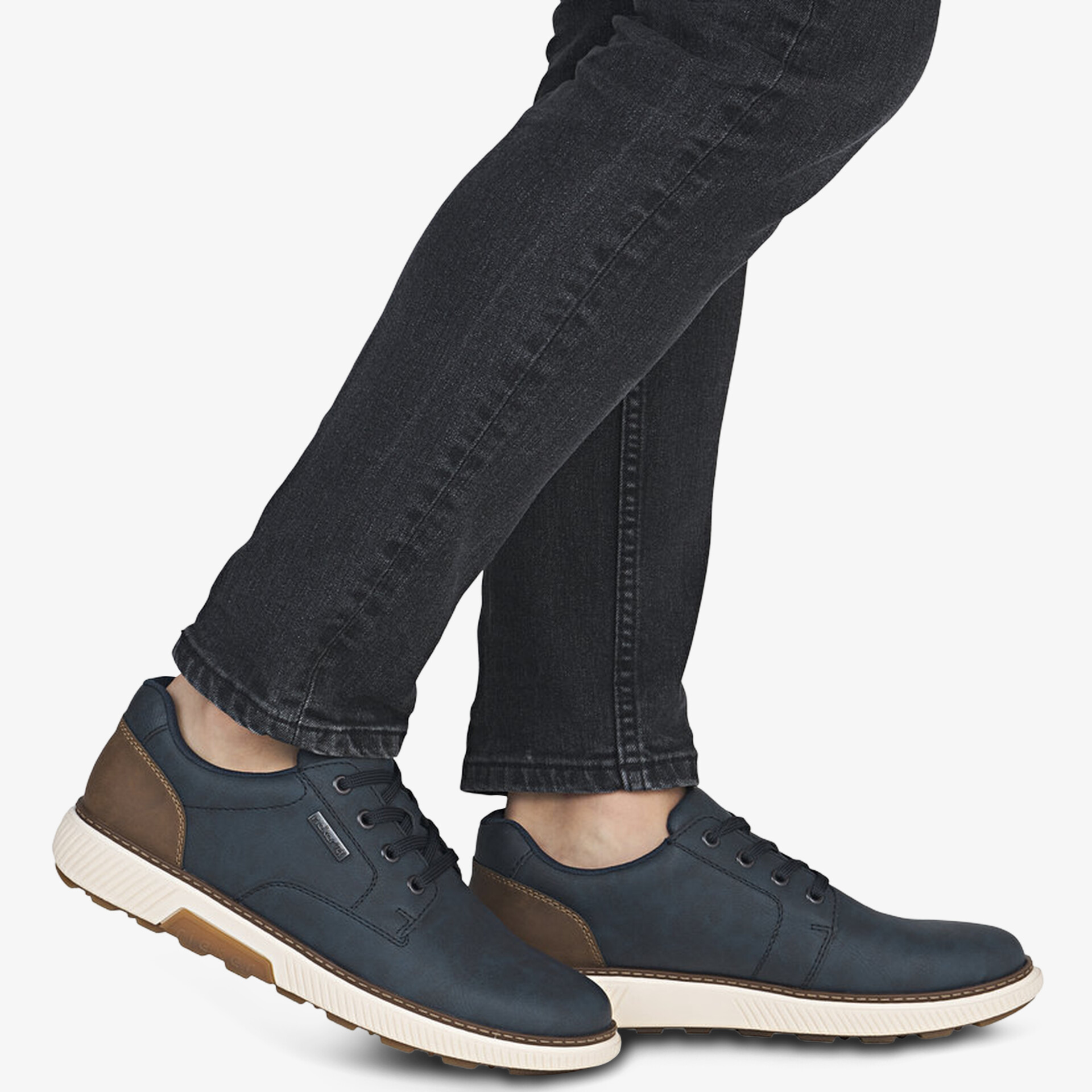 rieker Herren Schnürer Blau - Stilvolle Schuhe kaufen bei reno.de