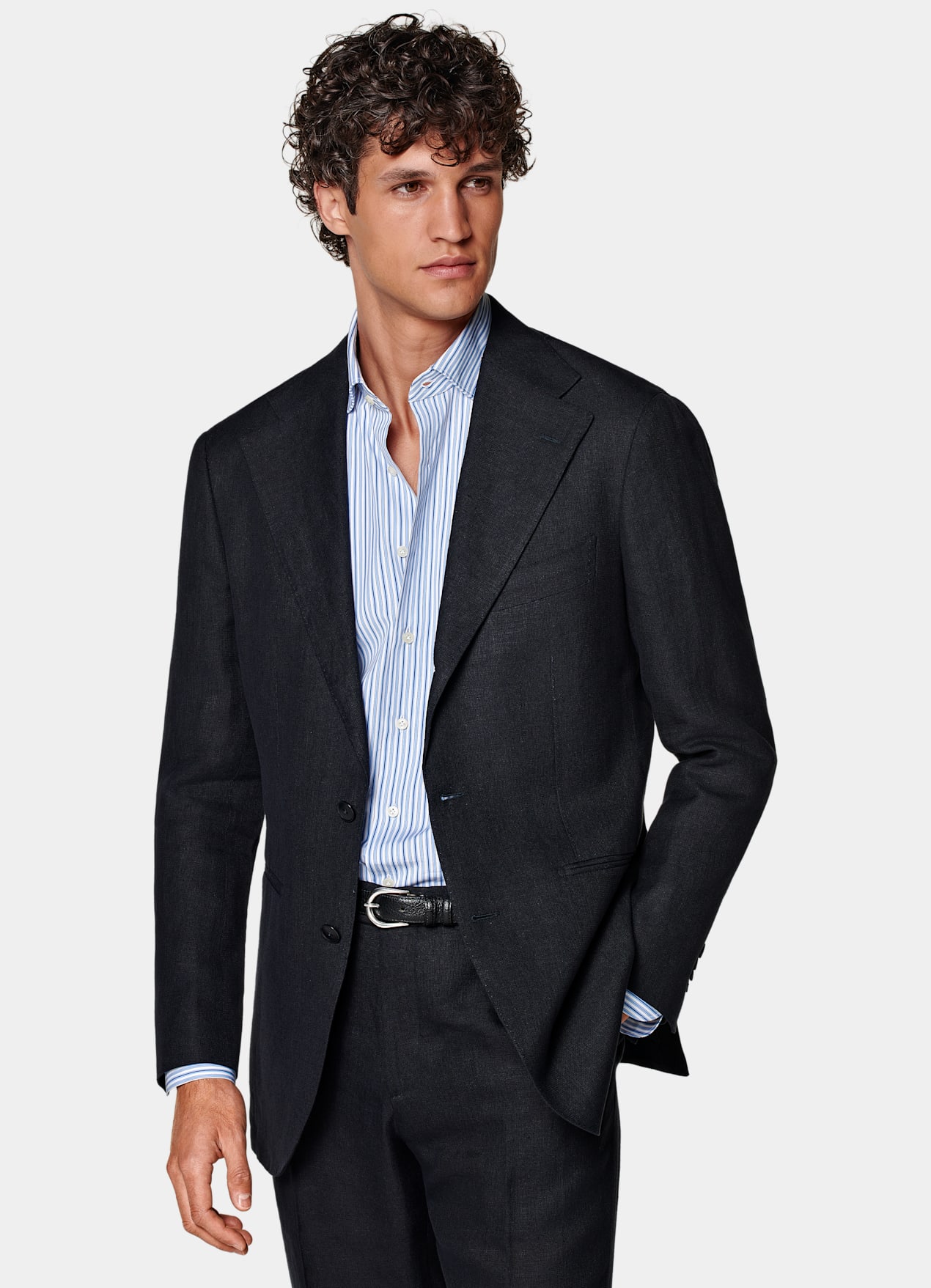 Costume Roma coupe Relaxed bleu marine