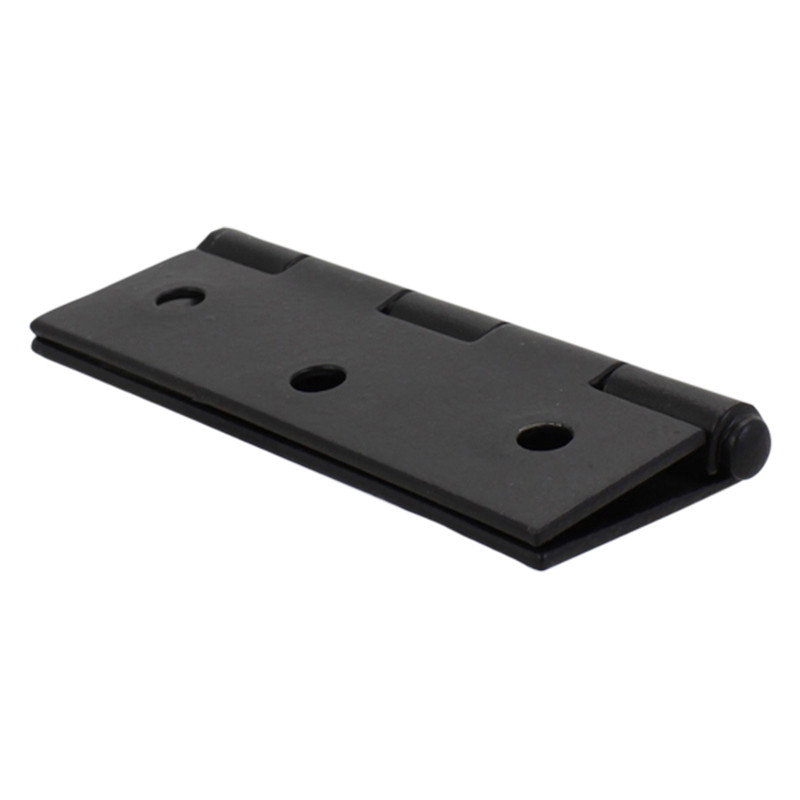 Scharnier zwart 70x51mm